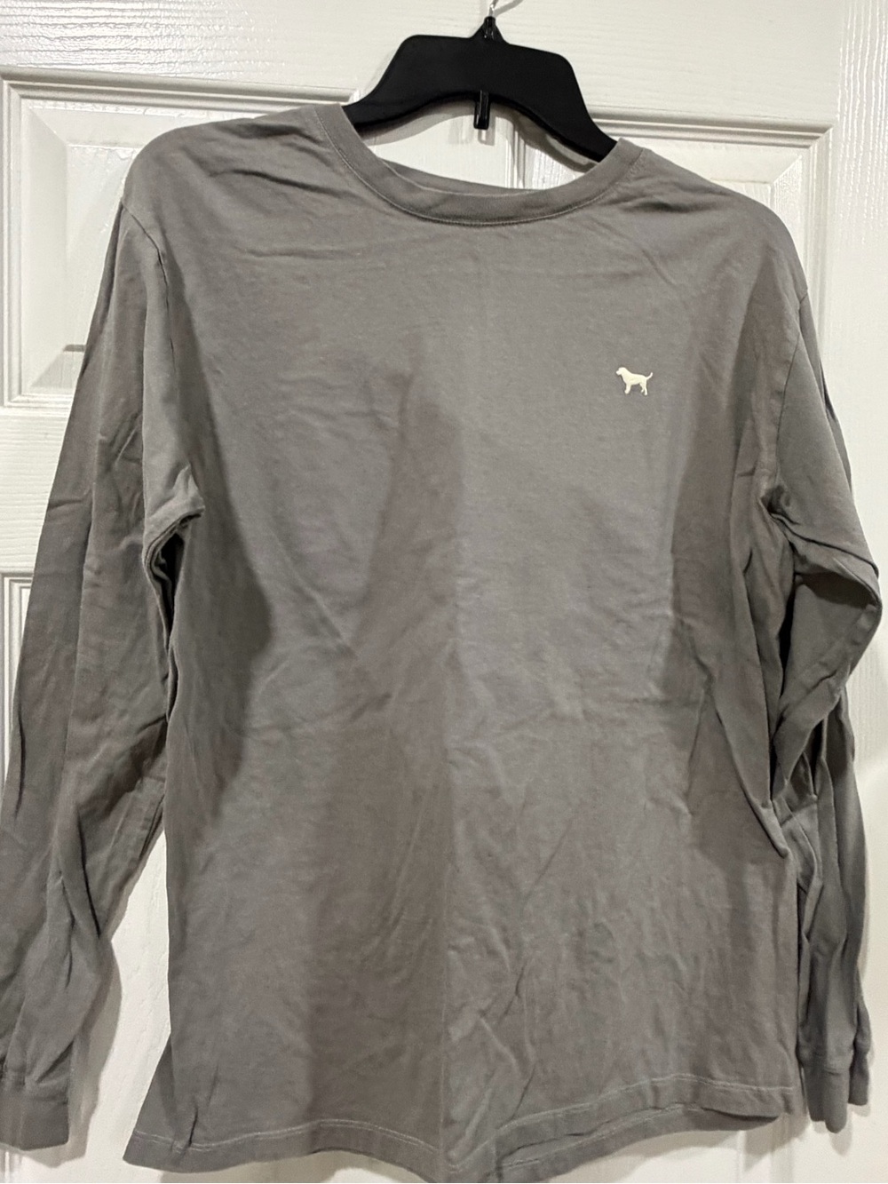 Men’s Medium Long-Sleeve Simply Southern Tee with Golden Retriever Logo